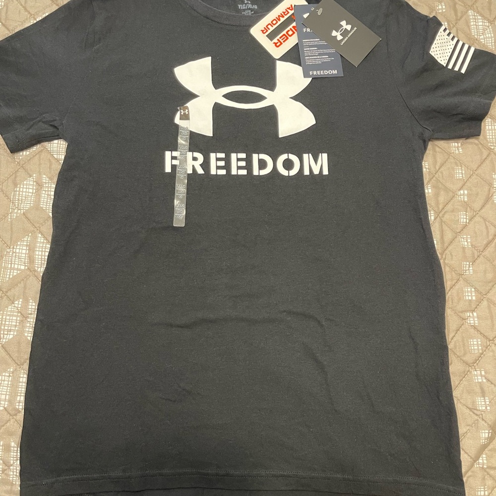 Under Armour Freedom Tee - Dark Gray